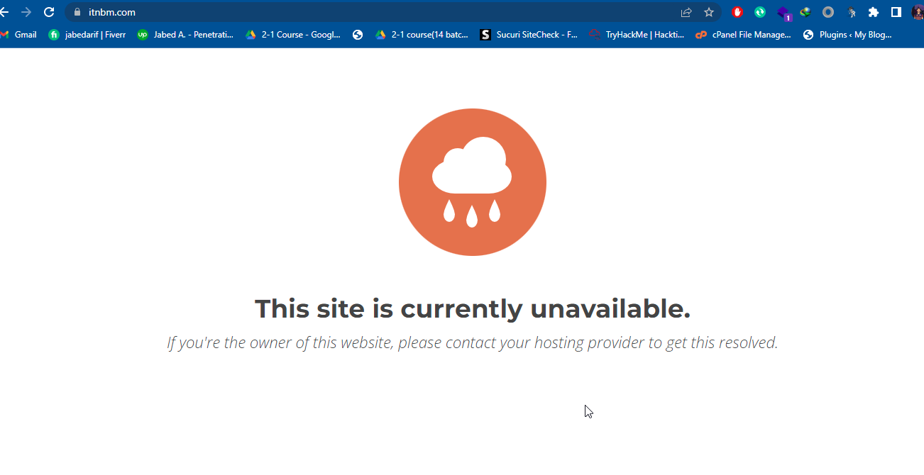 siteground hosting suspension for malware (before work)